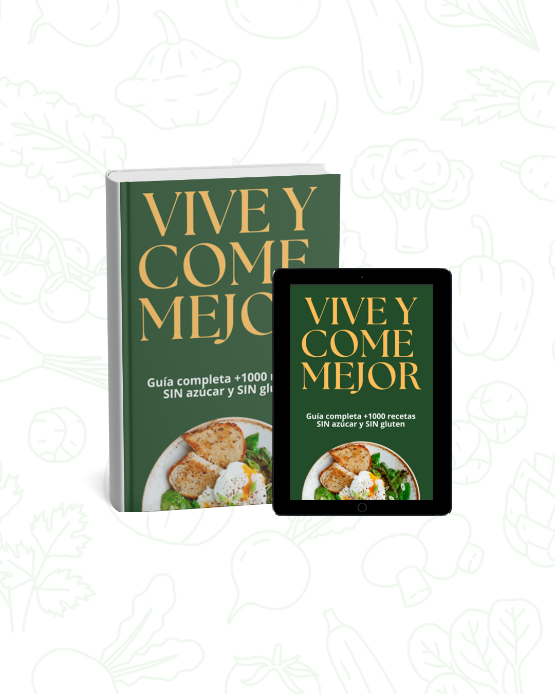 Libro Recetas de abundancia +1000 recetas saludables + 10 REGALOS